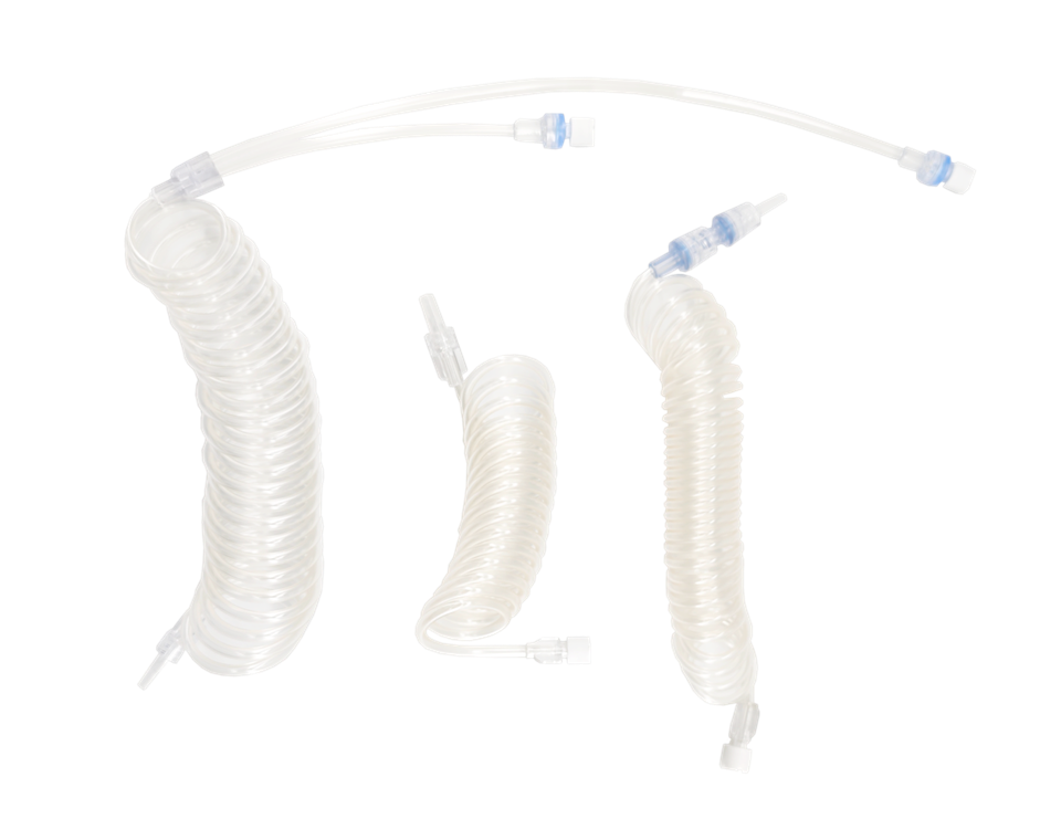 IV Coiled Extension Tube